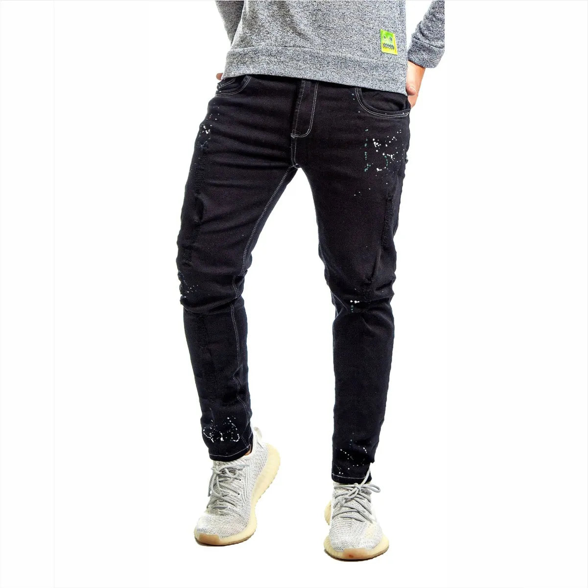 Jean Jean Black Goteo